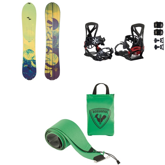 Rossignol - Rossignol After Hours Splitboard + Karakoram PRIME Grizzly + Split Interface Splitboard Bindings + After Hours Splitboard Skins - Women's 2024