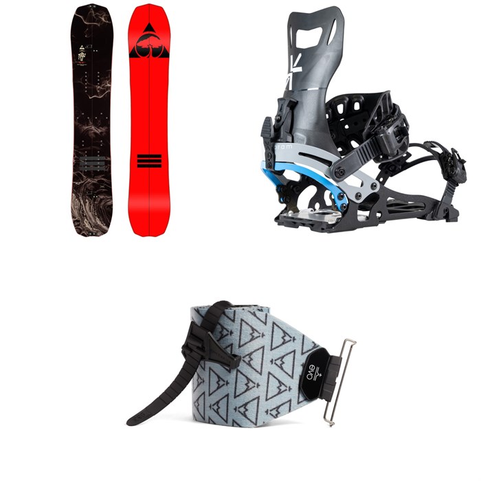 Arbor - Arbor Bryan Iguchi Pro Camber Splitboard + Karakoram Nomad + Split Interface Splitboard Bindings + evo x Pomoca Pro Glide Splitboard Skins 2024