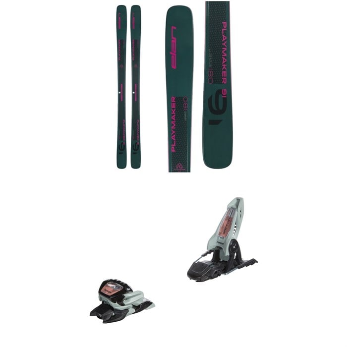 Elan - Playmaker 91 Skis + Marker Griffon 13 ID Ski Bindings