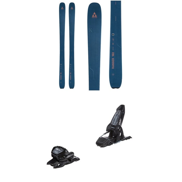 Fischer - Ranger 102 Skis + Marker Griffon 13 ID Ski Bindings