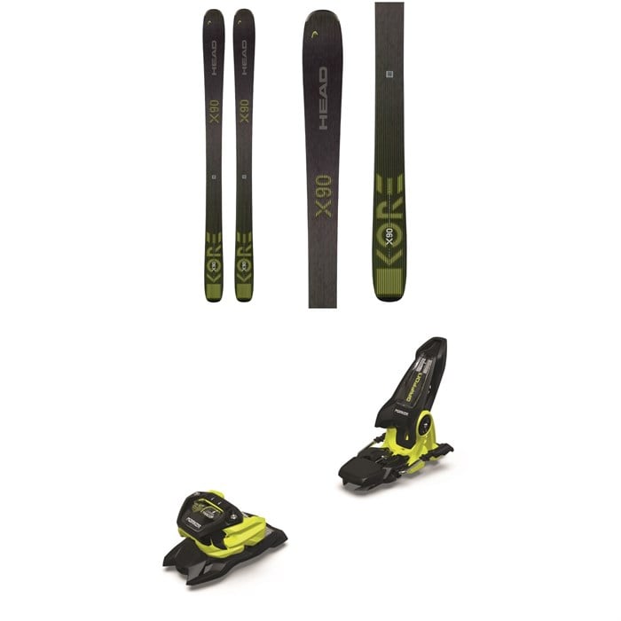 Head - Kore 90 X Skis + Marker Griffon 13 ID Ski Bindings