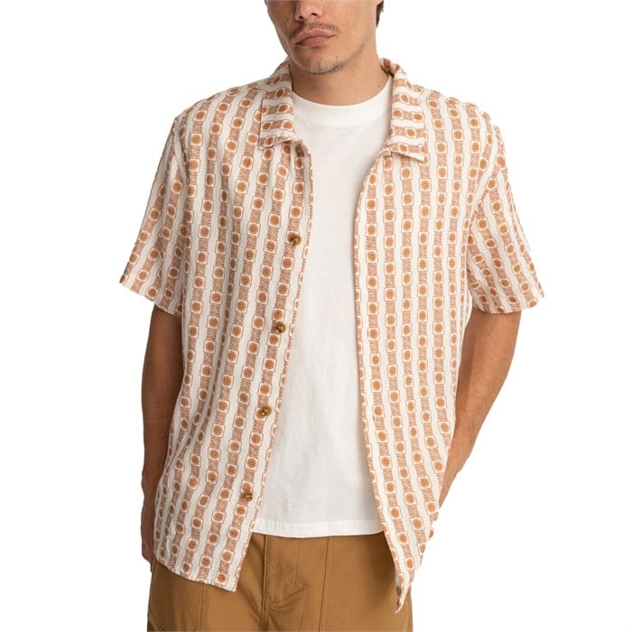 Rhythm - Tile Stripe Short-Sleeve Shirt - Men's