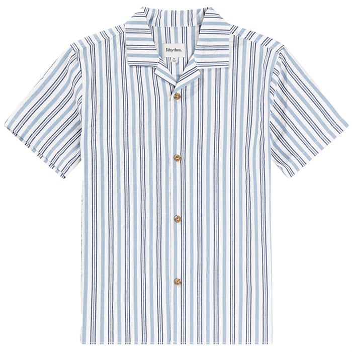 Rhythm - Rhythm Vacation Stripe Short-Sleeve Shirt - Men's