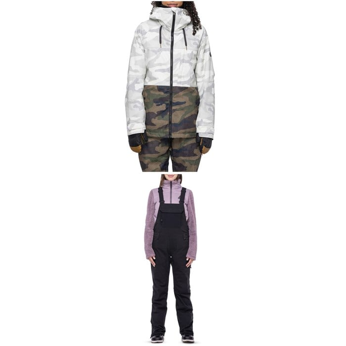 686 - 686 Athena Insulated Jacket + Black Magic Insulated Bibs - Women's 2024