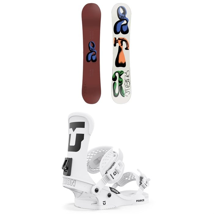 Public Snowboards - Disorder Snowboard + Union Force Classic Snowboard Bindings 2024