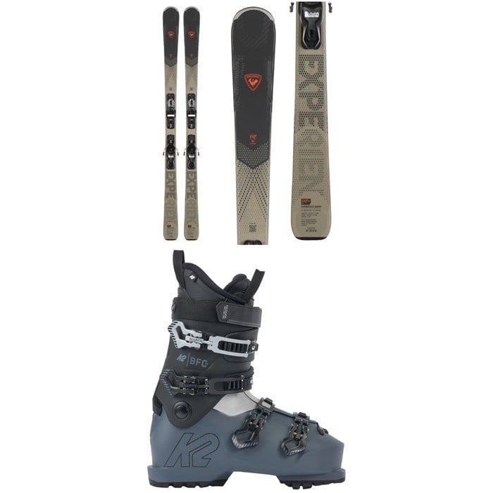 Rossignol - Experience 80 C Skis + Xpress 11 GW Bindings + K2 BFC 80 Ski Boots