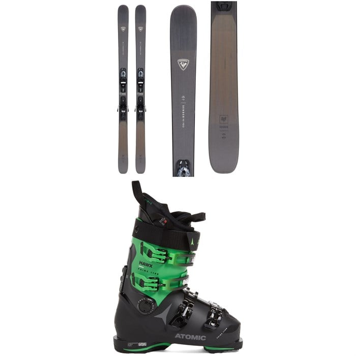 Rossignol - Sender 90 Pro Skis + Xpress 10 Bindings + Atomic Hawx Prime 110 S GW Ski Boots 2024