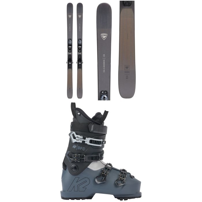 Rossignol - Sender 90 Pro Skis + Xpress 10 Bindings 2024 + K2 BFC 80 Ski Boots 2024