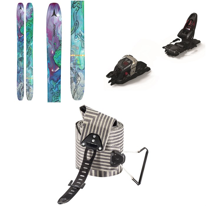 Atomic - Atomic Bent Chetler 120 + Marker Duke PT 12 Alpine Touring Ski Bindings + Black Diamond Ultralite Mix STS Climbing Skins 2023