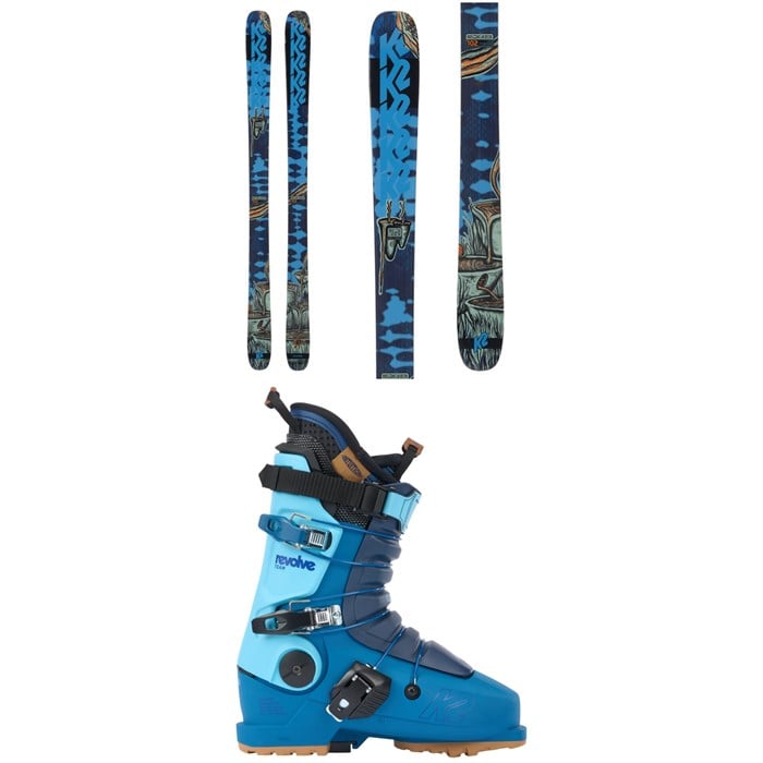 K2 - Reckoner 102 Skis + K2 FL3X Revolve Team Ski Boots 2024