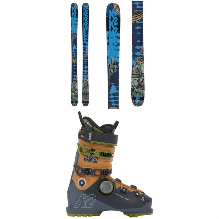 K2 - Reckoner 102 Skis + K2 Recon 110 BOA Ski Boots 2024