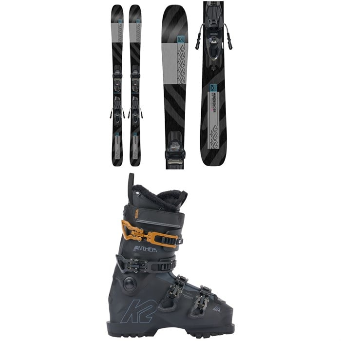 K2 - Mindbender 85 Skis + Squire 10 Bindings - Women's + K2 Anthem 85 MV Ski Boots - Women's 2024