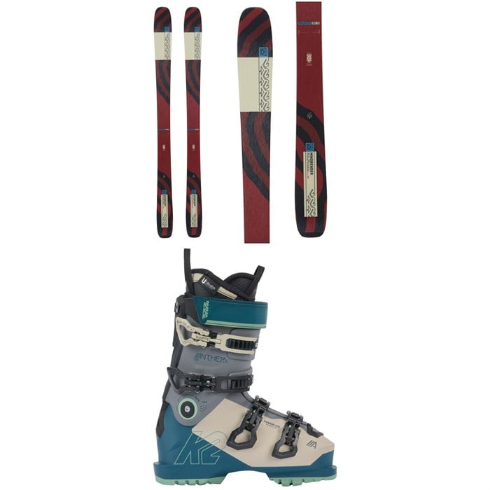 K2 - Mindbender 96 C W Skis - Women's + K2 Anthem 105 MV Ski Boots - Women's 2024