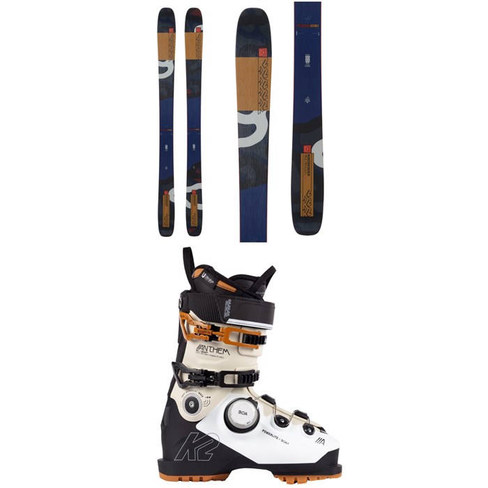 K2 - Mindbender 106 C W Skis - Women's + K2 Anthem 95 BOA Ski Boots - Women's 2024