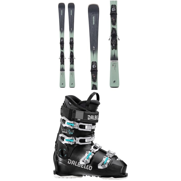 K2 - Disruption 75 Skis + M2 10 Quikclik Bindings + Dalbello Veloce Max 65 W Ski Boots - Women's 2024
