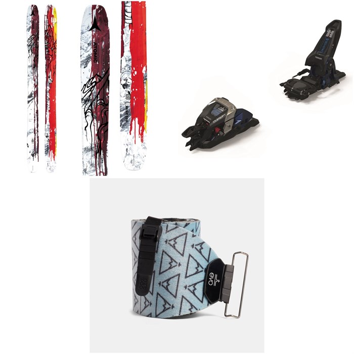 Atomic - Bent 110 Skis + Marker Duke PT 16 Alpine Touring Ski Bindings  + evo x Pomoca Pro Glide Climbing Skins