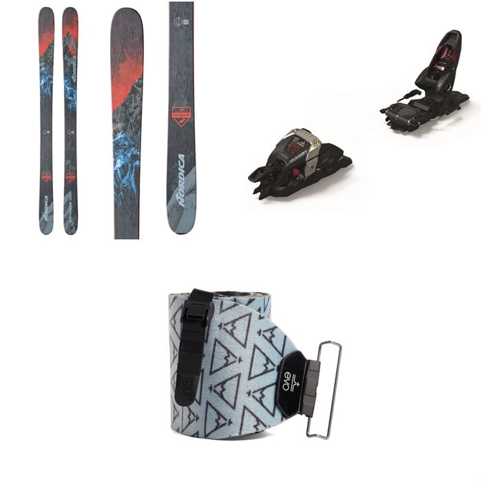 Nordica - Enforcer 100 Skis + Marker Duke PT 12 Alpine Touring Ski Bindings + evo x Pomoca Pro Glide Climbing Skins