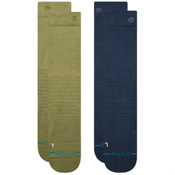 Stance - Iconic Mid Poly Snow Socks 2-Pack