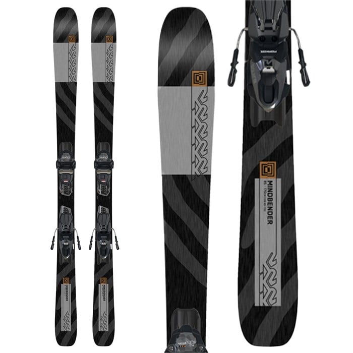 K2 - Mindbender 85 Skis + Squire 10 D Quikclik Bindings 2025