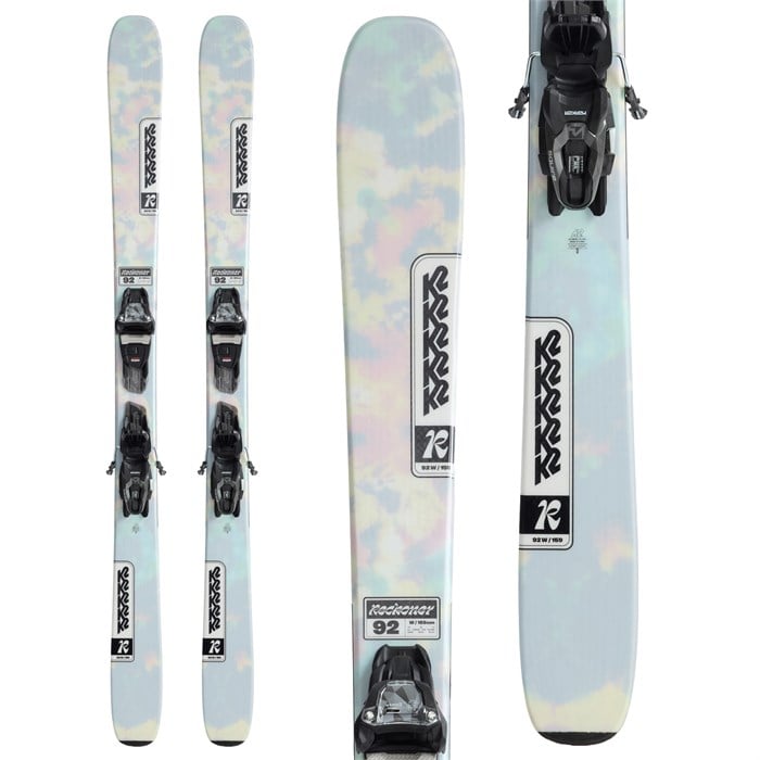 K2 - Reckoner 92 W Skis + Squire 10 D Quickclik Bindings 2025