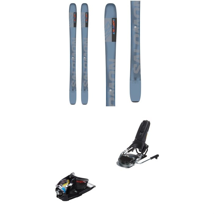 Salomon - QST 92 Skis + Look Pivot 14 GW Ski Bindings 2025