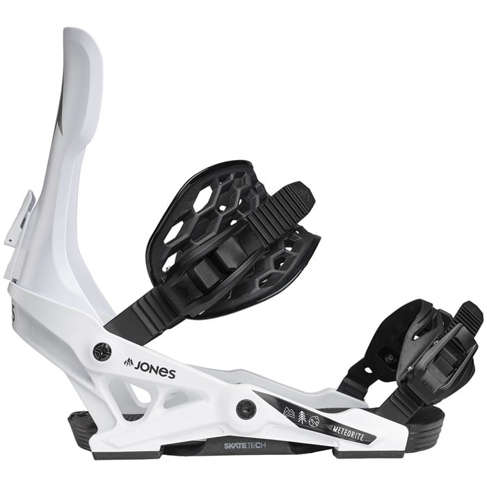 【シーズンオフ価格】JONES METEORITE Mサイズ ホワイト Jones Meteorite Snowboard Bindings | evo