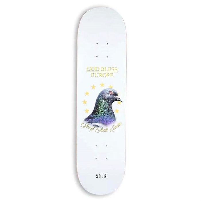 Sour Solution - Josef God Bless Europe 8.375 Skateboard Deck