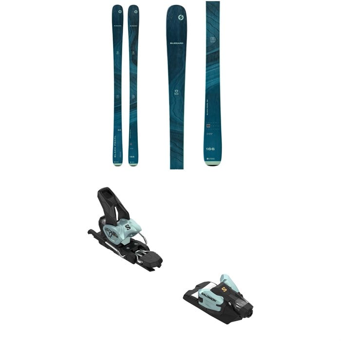 Blizzard - Black Pearl 82 Skis - Women's + Salomon Strive 12 GW Ski Bindings