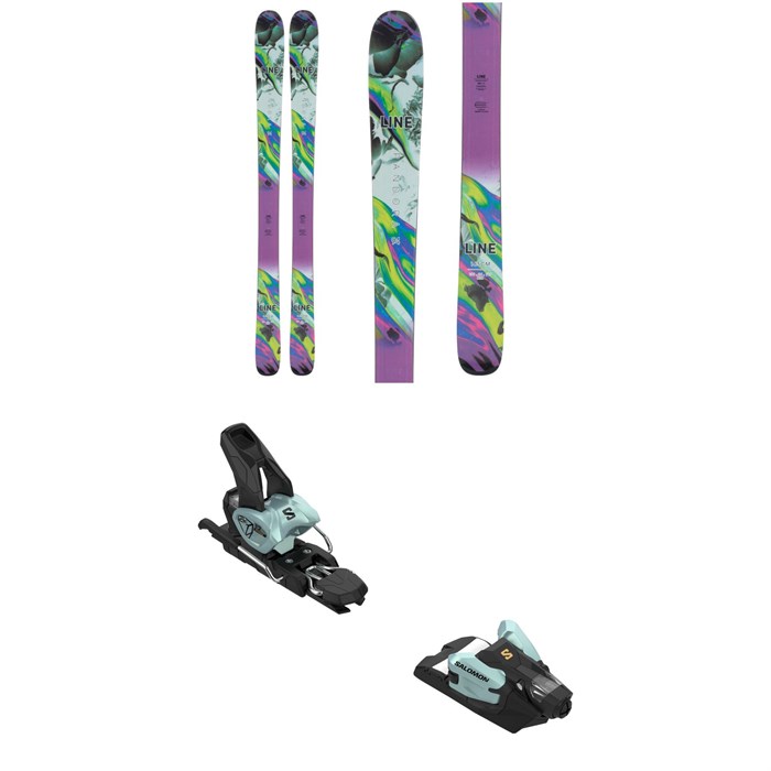 Line Skis - Pandora 94 Skis - Women's + Salomon Strive 12 GW Ski Bindings 2024