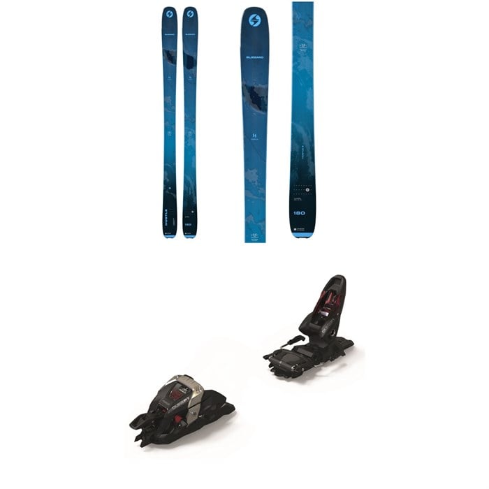 Blizzard - Hustle 9 Skis + Marker Duke PT 12 Alpine Touring Ski Bindings 2024