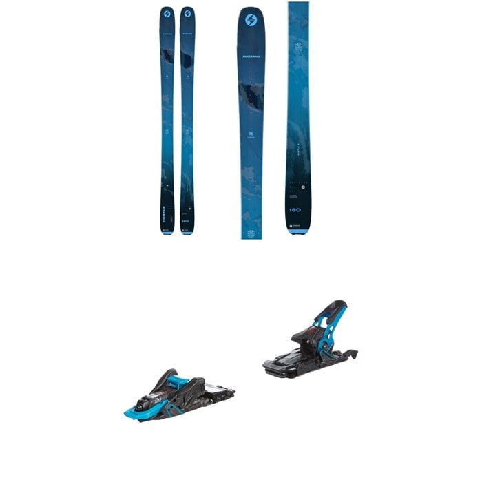 Blizzard - Hustle 9 Skis + Salomon S/Lab Shift MNC 13 Alpine Touring Ski Bindings 2024