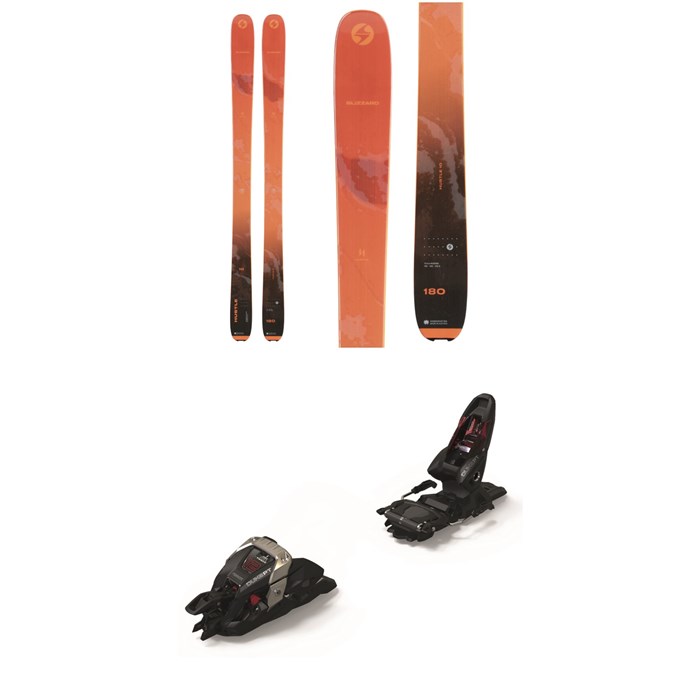 Blizzard - Hustle 10 Skis + Marker Duke PT 12 Alpine Touring Ski Bindings 2024