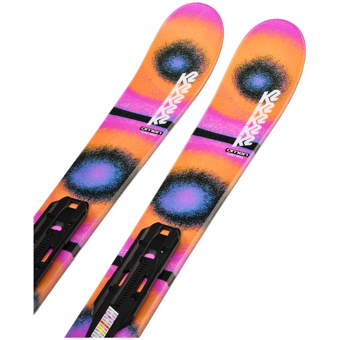 K2 Omen Jr Skis + FDT 7.0 Bindings - Kids' 2025 | evo