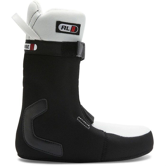 DC Lotus Step On Damen Snowboardstiefel – Schwarz/Weiß, Dual BOA System, Flex 6/10, Größe 9,5