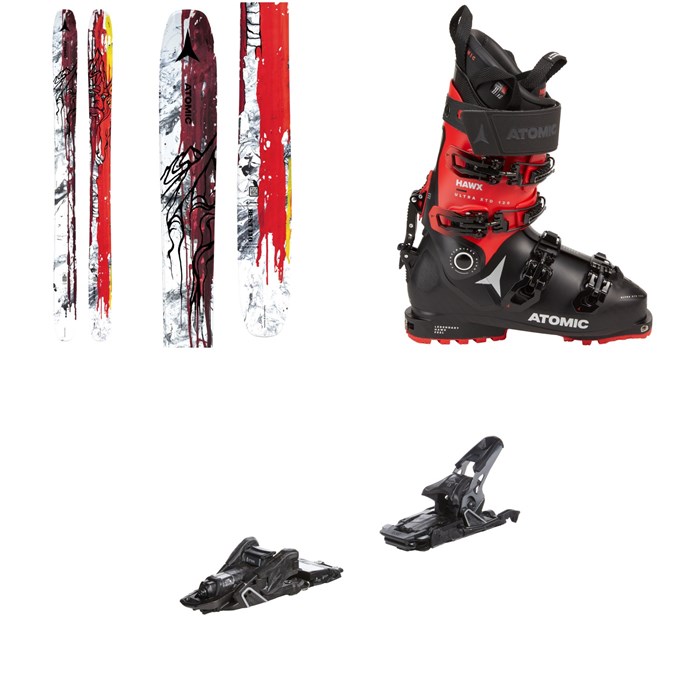 Atomic - Bent 110 Skis + Atomic Hawx Ultra XTD 120 CT GW Alpine Touring Ski Boots + Salomon S/Lab Shift MNC 13 Alpine Touring Ski Bindings 2024