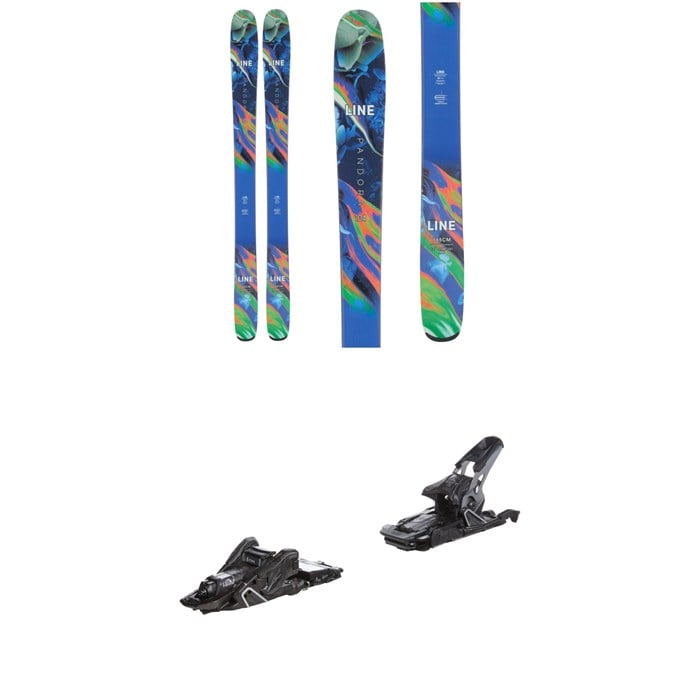 Line Skis - Pandora 104 Skis - Women's + Salomon S/Lab Shift MNC 13 Alpine Touring Ski Bindings 2024