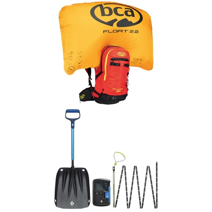 BCA - Float 32 Airbag Pack + Black Diamond Guide Avalanche Safety Package