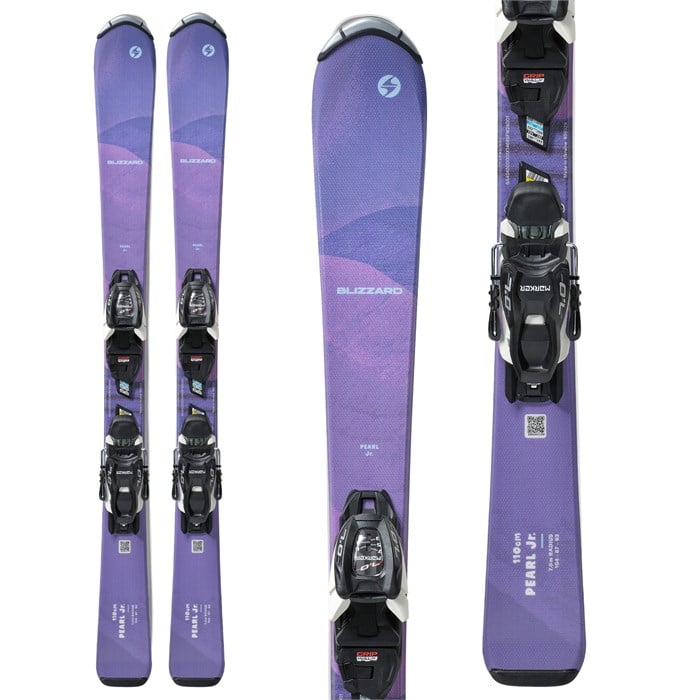 Blizzard - Pearl Jr Skis + 4.5 FDT Bindings - Kids' 2025