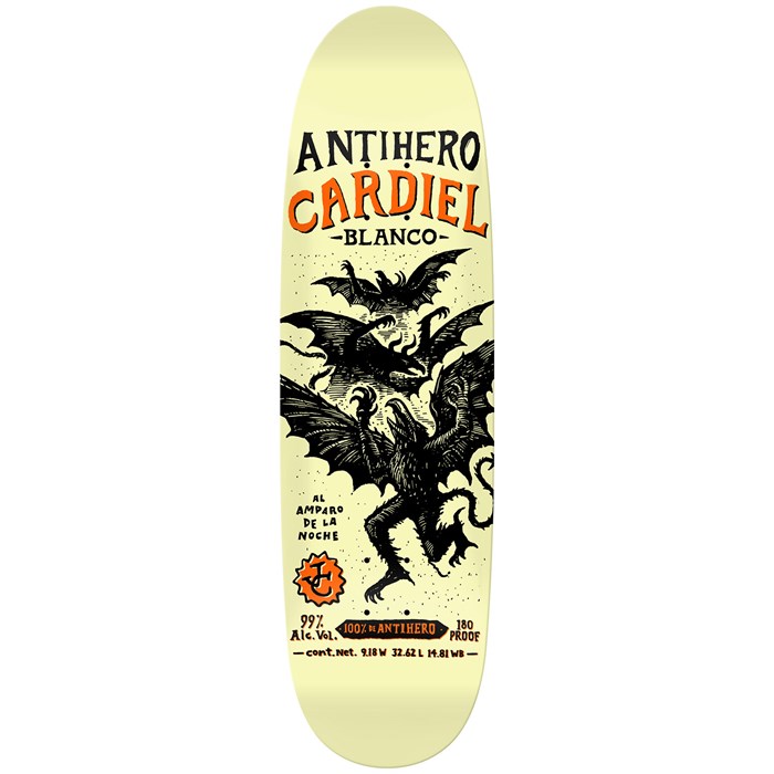 Anti Hero - Cardiel Carnales 9.18 Skateboard Deck
