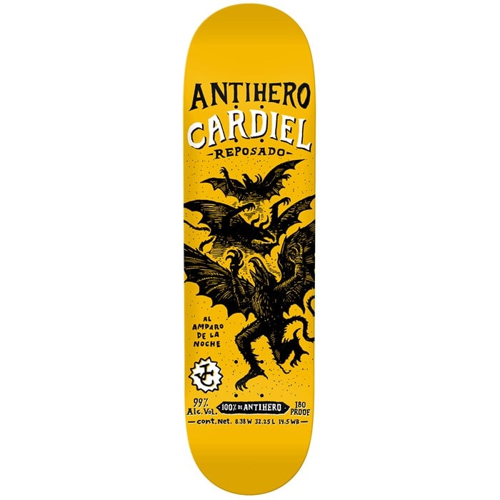 Anti Hero - Cardiel Carnales 8.38 Skateboard Deck