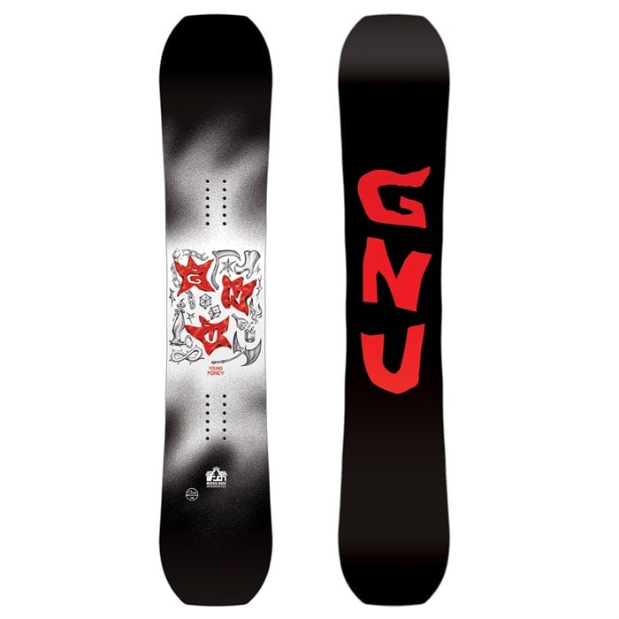 GNU - GNU Young Money C2E Snowboard - Kids' 2025