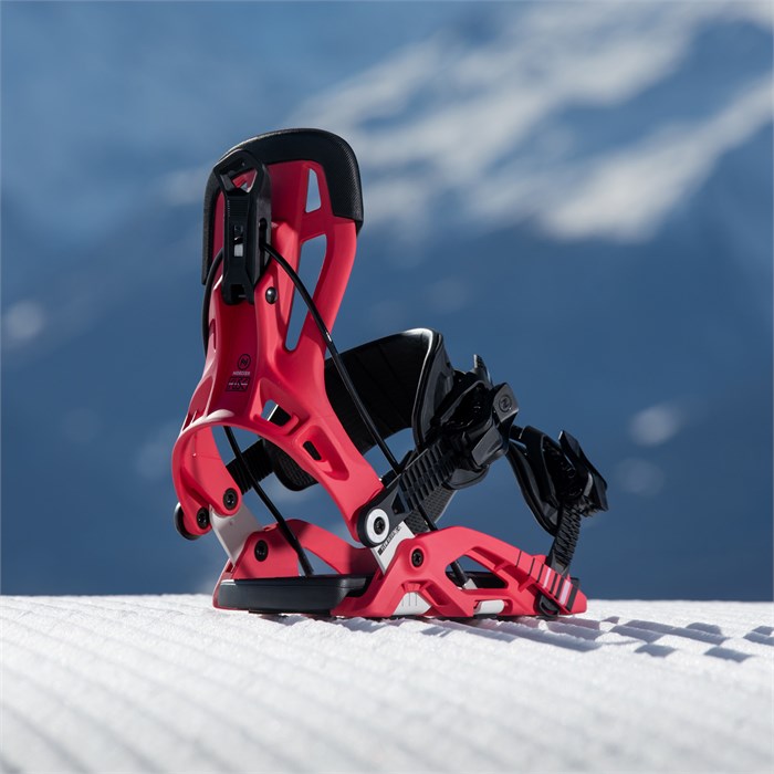 FLOW FUSE FUSION サイズM 2025 Flow Fuse Fusion Slate Blue Snowboard Bindings - SNS