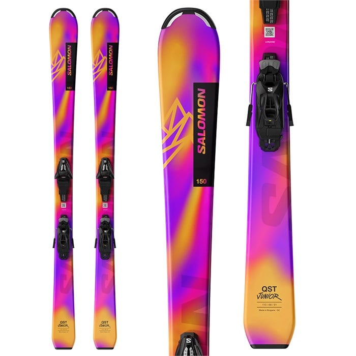 Salomon - Lux Jr S Skis + C5 GW Bindings - Kids' 2025