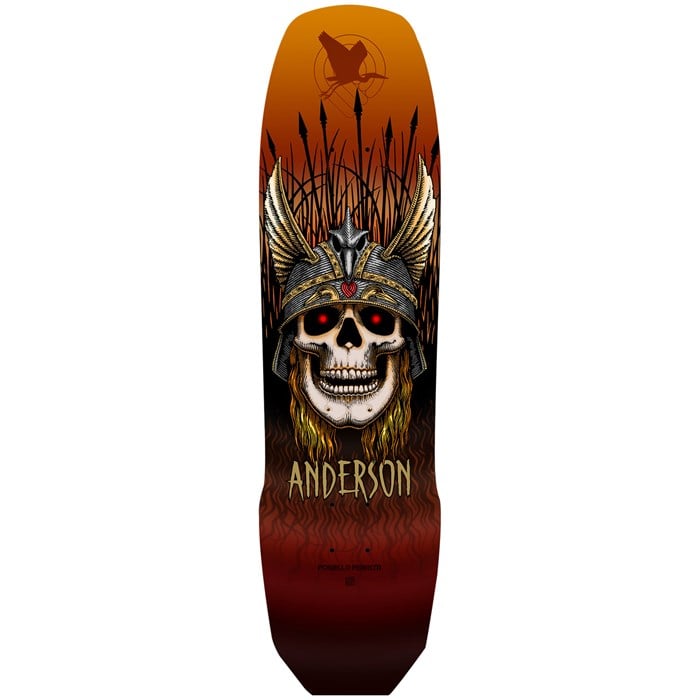 Powell Peralta - Pro Andy Anderson Heron Rust 8.45 Skateboard Deck