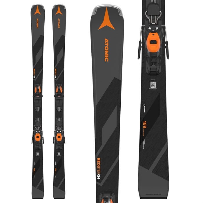 Atomic - Redster Q4 Skis + M 10 GW Ski Bindings 2025