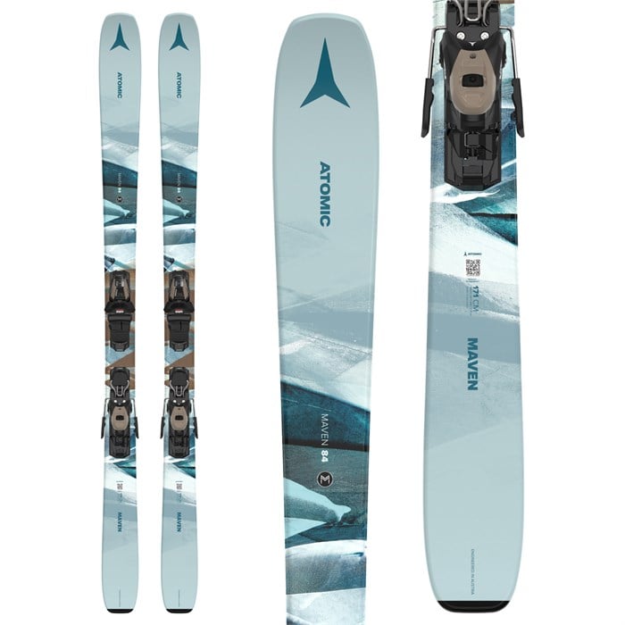 Atomic Maven 84 Skis + M10 GW Ski Bindings - Women's 2025 | evo