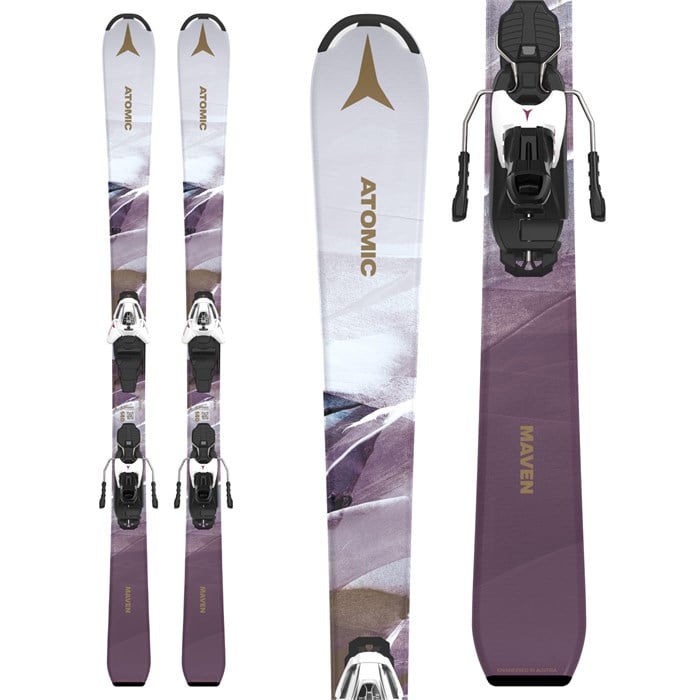 Atomic Maven Girl Skis + L6 GW Ski Bindings - Kids' 2025 | evo