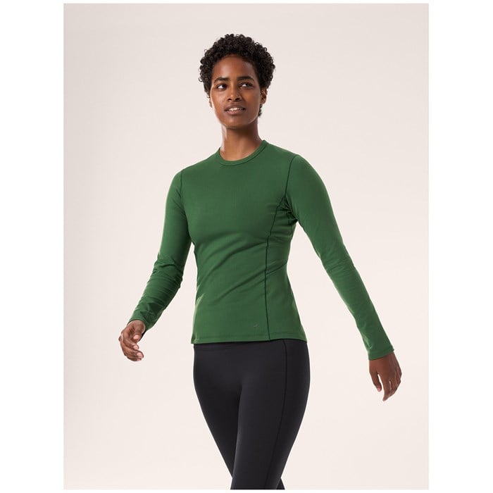 (取寄) アークテリクス レディース ロー クルー Arc'teryx women Arc'teryx Rho Crew Black Arc'teryx Rho Crew - Women's | evo