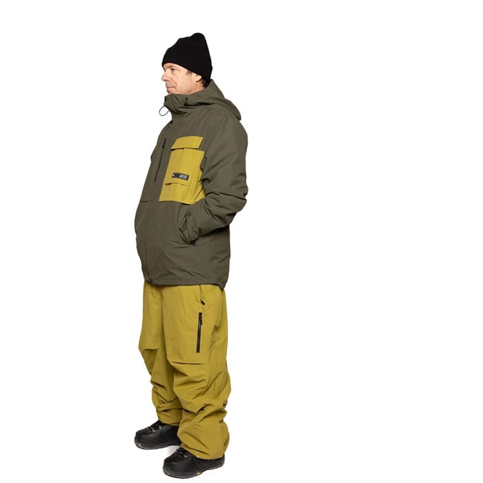 L1　 RANKIN JACKET 　スノーボードウェア L1 エルワン RANKIN JACKET SAGE/CARBON スノーボードウェア