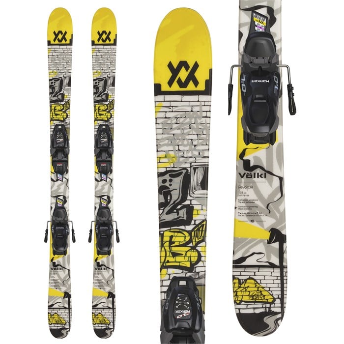 Völkl - Revolt Jr Urban Skis + vMotion 4.5 Jr Bindings - Kids' 2025